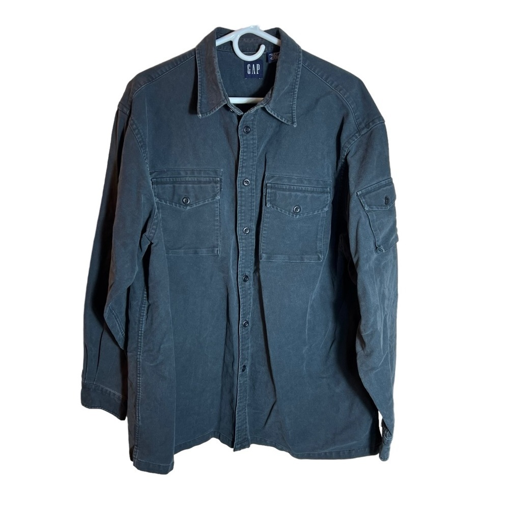 GAP Men's Vintage 90s GAP Button Down Shirt, Large